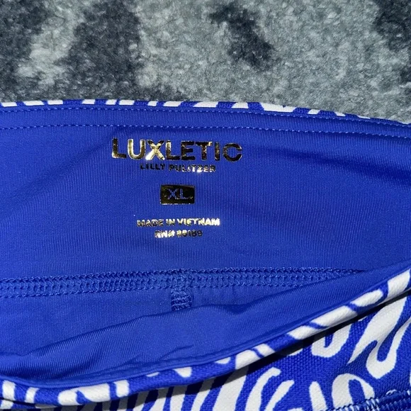 NWT MARYANA LILLY PULITZER LUXLETIC SKORT XL MARTINIQUE BLUE - Picture 4 of 8